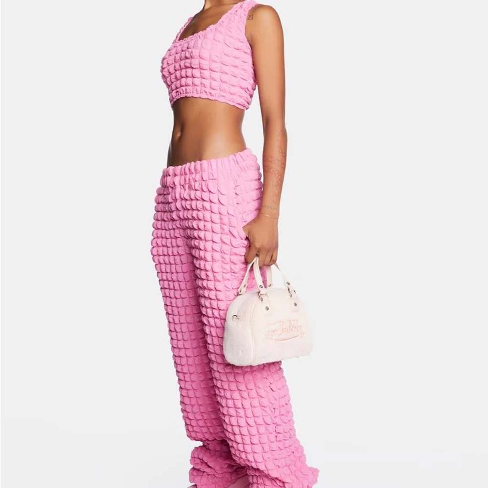 Bailey Rose Poppin crop top and pants